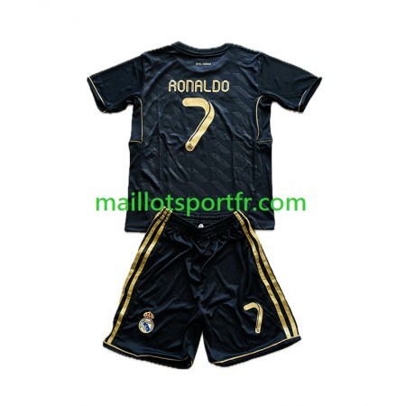 Maillot de Foot Real Madrid Cristiano Ronaldo 7 Retro Enfant Exterieur 2011-2012